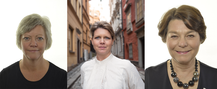 Annika Qarlsson, Sofia Jarl, Solveig Zander